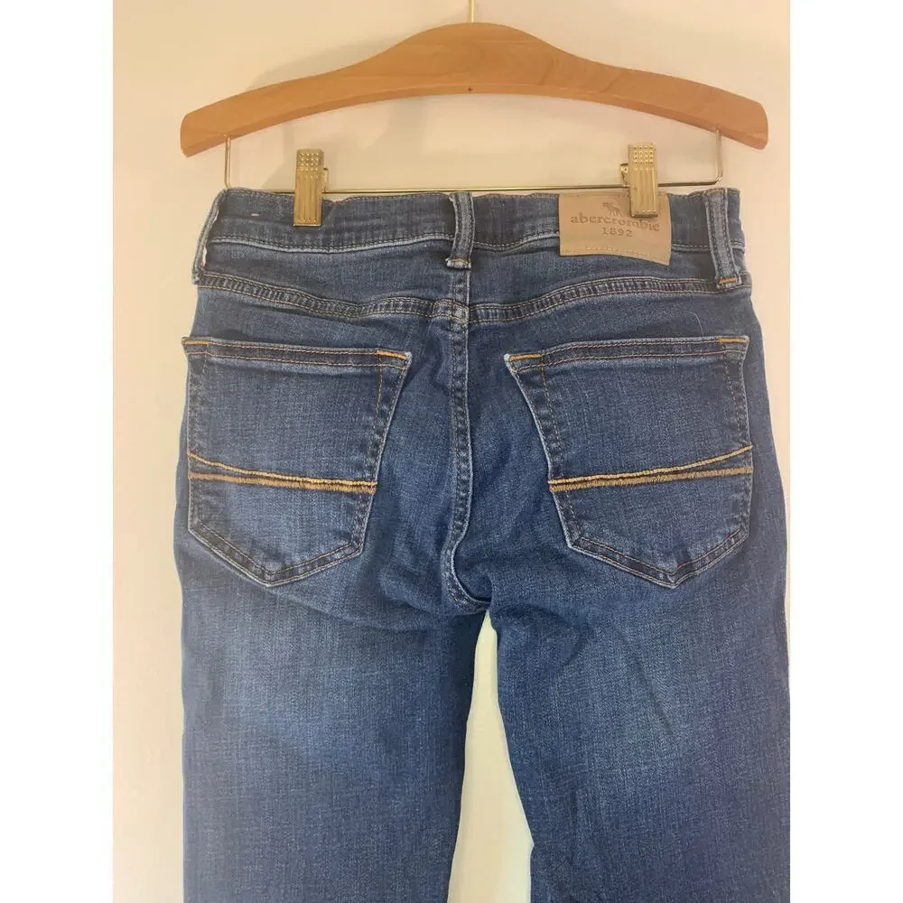 ABERCROMBIE KIDS Girl’s Adjustable Waist Skinny Jeans / Size: Slim 11-12